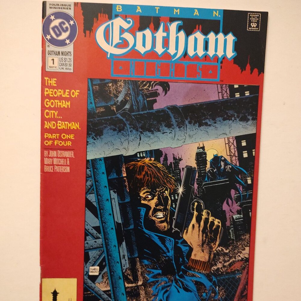BATMAN GOTHAM NIGHTS # 1  By John Ostrander Cover by Eduardo Barreto